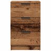 vidaXL Nočna omarica starinski les 40x36x65 cm inženirski les