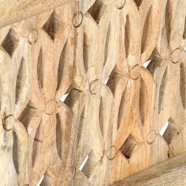 vidaXL TV omarica 120x30x40 cm trden mangov les