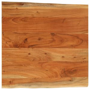 vidaXL Mizna plošča 40x40x3,8 cm kvadratna trdna akacija naravni rob