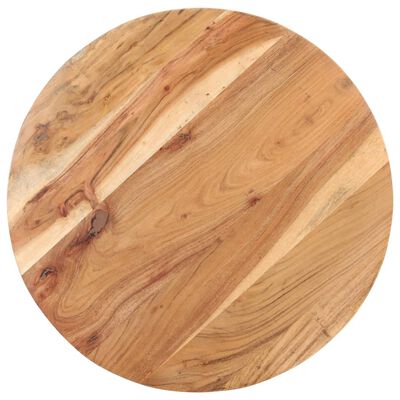 vidaXL Klubska mizica 60x60x40 cm trden akacijev les