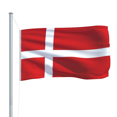 vidaXL Danska zastava 90x150 cm