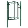 vidaXL Ograjna vrata EMMEN 104 x 98,5 cm Zaklenljivo