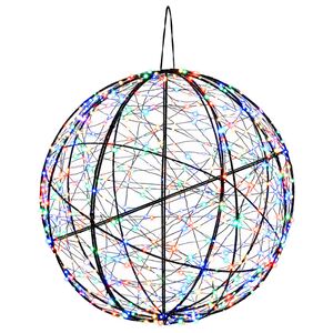 vidaXL Božična konica za luči 750 LED Večbarvno &Oslash; 50 x 52 cm