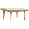 vidaXL Vrtna klubska mizica 60x60x31,5 cm trden akacijev les
