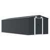 vidaXL Vrtna lopa 257x580x181 cm kovinska antracit