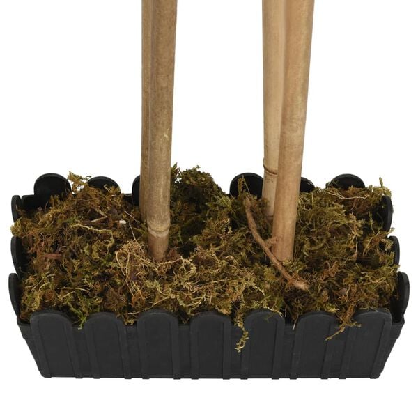 vidaXL Umetno bambusovo drevo 760 listov 120 cm zeleno