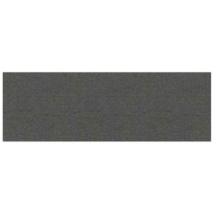 vidaXL Stenska glavna postelja 12 kos 90 x 30 cm Temno siva blago
