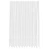 vidaXL Čipkasta Zavesa z zavesami Bela 260 x 300 cm Poliester