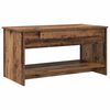 vidaXL Klubska miza Umetni hrast 80 x 50,5 x 41,5 cm Inženirski les