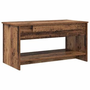 vidaXL Klubska miza Črna Orehovina 80 x 50,5 x 41,5 cm Inženirski les