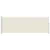 vidaXL Zložljiva stranska tenda 160 x 500 cm krem
