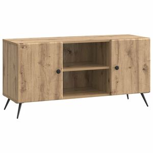 vidaXL TV omarica 102 x 34,5 x 50 cm Artisan hrast Inženirski les