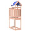 vidaXL Igralna stolpnica Rjava 52,5 x 110,5 x 215 cm Trdni Douglas les