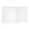 vidaXL Komarica za posteljo 3 kos 156 mesh Bela 220 x 120 x 150 cm