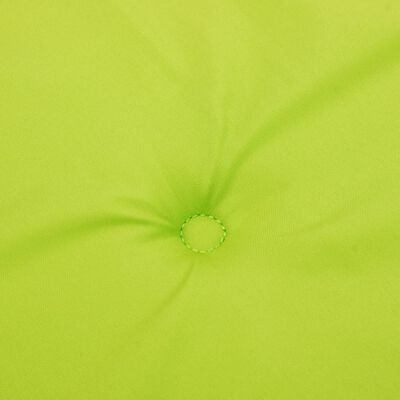 vidaXL Blazina za vrtno klop svetlo zelena 150x50x3 cm oxford tkanina