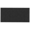 vidaXL Stenska glavna postelja 12 pcs Črna 60 x 30 cm blago