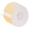 vidaXL Samolepilni pena trak 5 kos Bela 20mm x 10m CR pena
