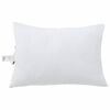vidaXL Vzglavnik 60 x 40 x 20 cm Poliester Bela