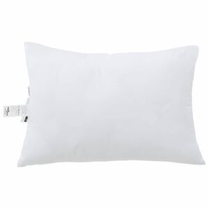 vidaXL Vzglavnik z blazino Bela 60 x 40 x 20 cm Poliester