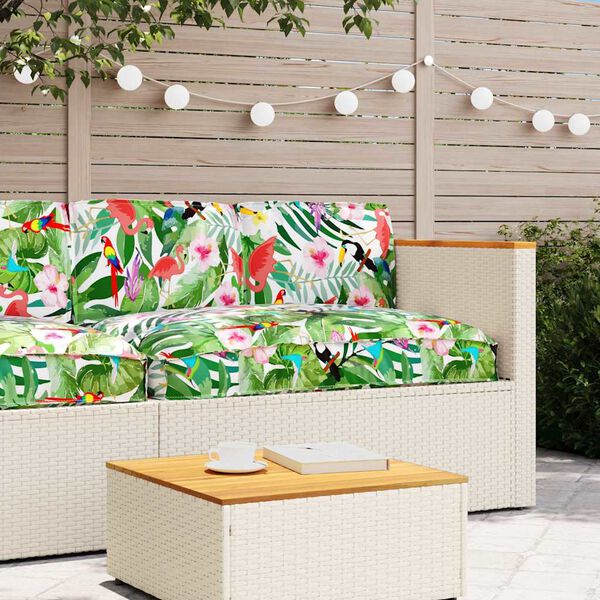 vidaXL Set blazin Cvetlični 3 pcs večbarvno Oxford tkanina