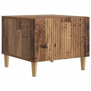 vidaXL Klubska miza s predalom Star les 49 x 50 x 40 cm Inženirski les