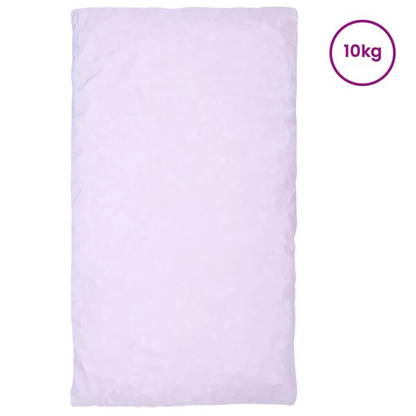 vidaXL Natrgana pena za izpolnitev Roza 10 kg Poliuretan