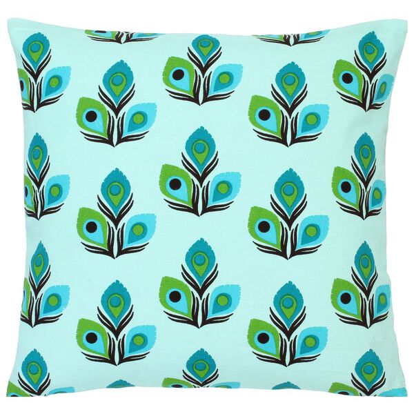 vidaXL Blazine 2 kosa potiskane večbarvne 40x40 cm bombaž