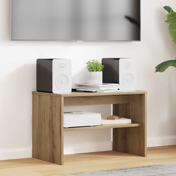 vidaXL TV omarica Umetni hrast 60 x 35 x 40 cm Konstruiran les