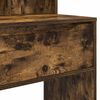 vidaXL Toaletne mize za spalnice Dimljeni oreh 80 x 39,6 x 135 cm