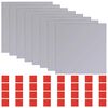 vidaXL Ogledala 8 kos Srebrna 20,5 x 20,5 x 0,4 cm