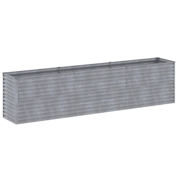 vidaXL Dvignjena vrtna greda 291x50x69 cm kortensko jeklo