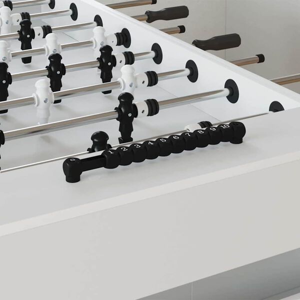 vidaXL &Scaron;tevilo nogometnih miz 2 pcs Črna 30 x 2,2 x 2,9 cm Plastika