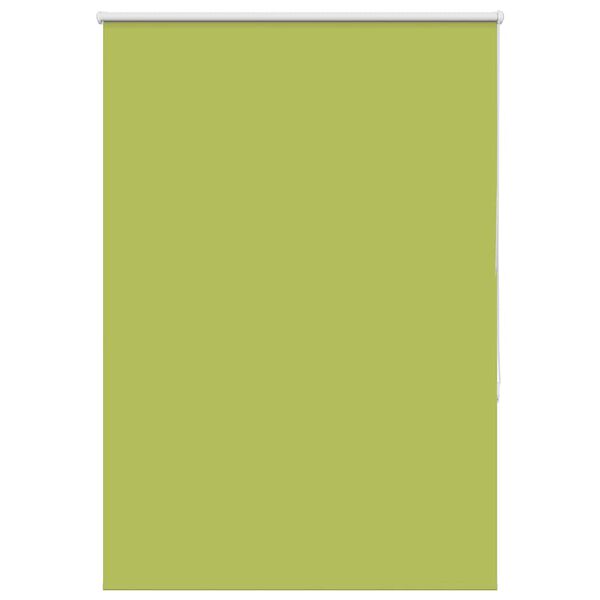 vidaXL Rolo zatemnjena listi zeleni 100x150 cm tkanina &scaron;irina 95,7cm