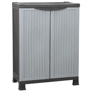vidaXL Plastična omarica 68x39x92 cm