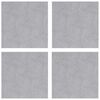 vidaXL Stopnice 4 kos 30 x 30 cm srebrna Aluminij Kvadrat