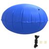 vidaXL Zimska blazina za bazen Modra &Oslash; 220 x 140 cm PVC