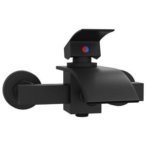 vidaXL Me&scaron;alna pipa za tu&scaron; Črna G 1 / 2 palca