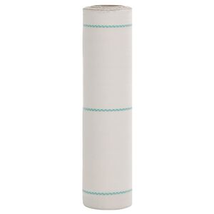vidaXL Membrana za plevel bela 0,5x10 m PP