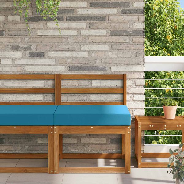 vidaXL Zunanja blazina za kavč Kraljevo modra 60 x 60 x 8 cm Poliester