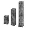 vidaXL Gabion 3 kosi pocinkana žica