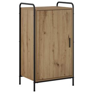 vidaXL Omara za čevlje 51 x 36,5 x 93 cm Inženirski les Artisan hrast