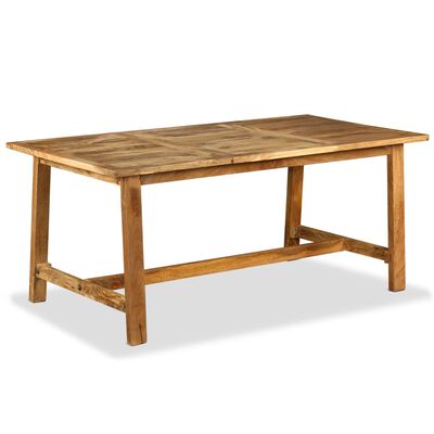 vidaXL Jedilna miza iz trdnega mangovega lesa 180 cm
