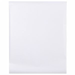 vidaXL Okenska folija matirana bela 45x500 cm PVC