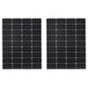 vidaXL Solarni paneli 3 kos Aluminij