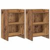 vidaXL Posteljne mize 2 kos Star les 40 x 30 x 60 cm Inženirski les