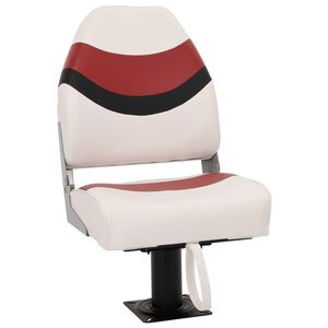 vidaXL Sedež za čoln s podstavkom vrtljiv 360&deg;