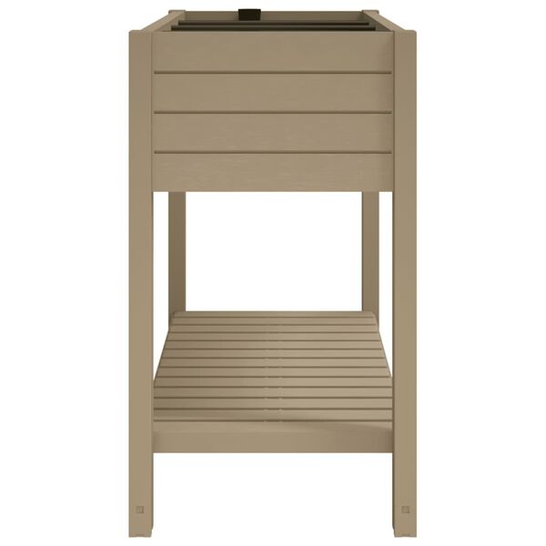 vidaXL Vrtna visoka greda 110x45x79 cm polipropilen