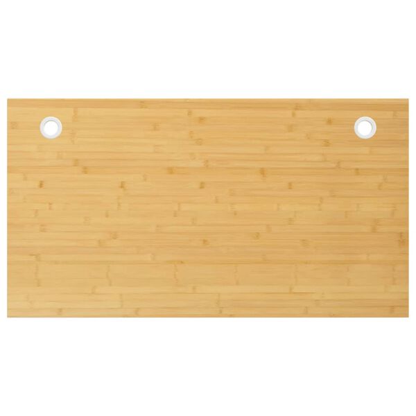 vidaXL Mizna plo&scaron;ča 110x60x4 cm bambus