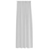 vidaXL Voile zavesa 2 pcs Svetlo siva 225 x 140 cm Poliester