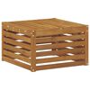 vidaXL Sedežne garniture 8 pcs Naravna Masiven les akacije